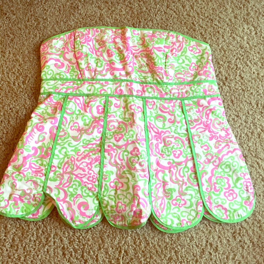 Lilly Pulitzer Petal Tube Top